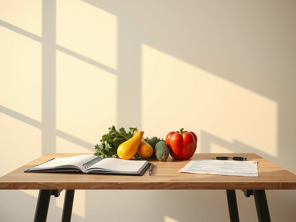 Prostor za konzultacije s planom prehrane i svježim namirnicama